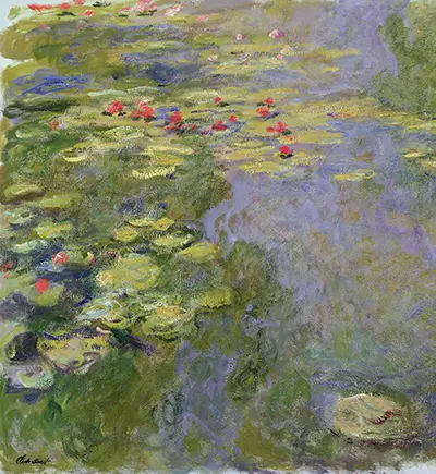 The Water-Lily Pond 1917-1919 Claude Monet